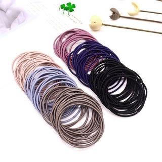 Dây buộc tóc, chun cột tóc trơn xinh xắn