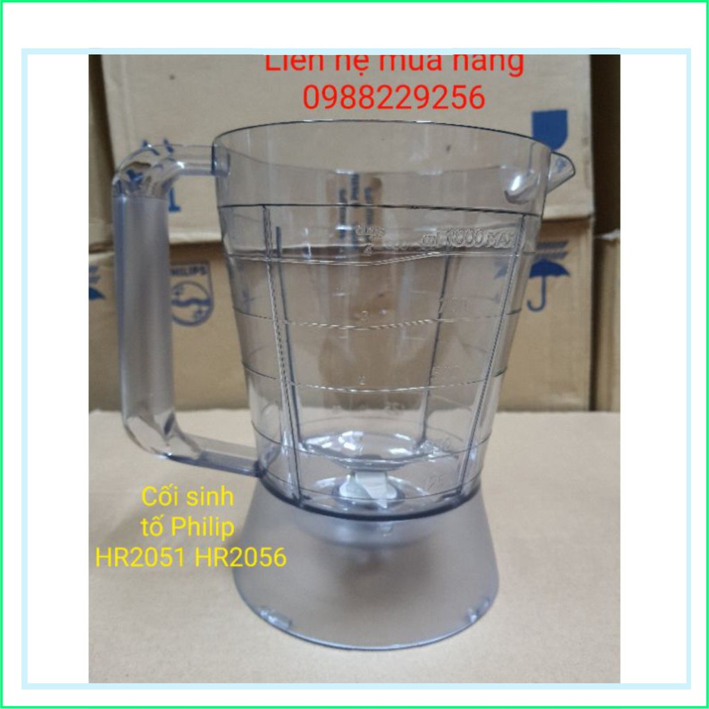Phụ kiện cối sinh tố máy xay Philip HR2051 HR2056