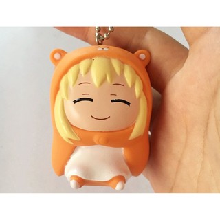 Móc khóa búp bê chibi quàng khăn đỏ siu cute
