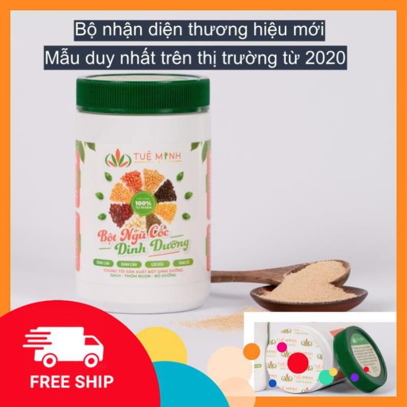 [FREE SHIP] Ngũ Cốc Cao Cấp Tuệ Minh, Lợi Sữa, Đẹp Da, Tăng, Giảm Cân, Duy Trì Nét Thanh Xuân 0.5 Kg (01 hộp)