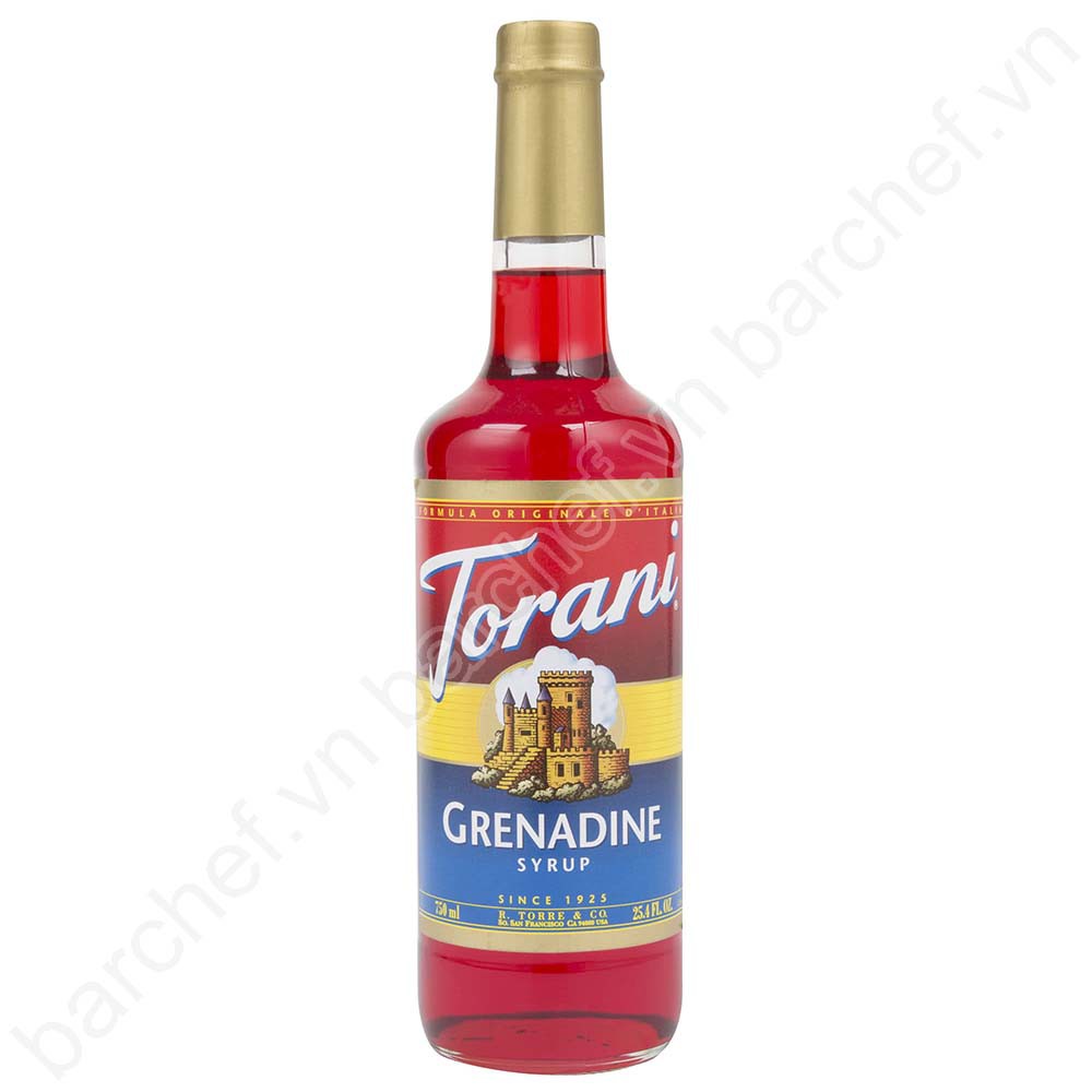 Sirô Lựu - Grenadine Syrup TORANI  750ml