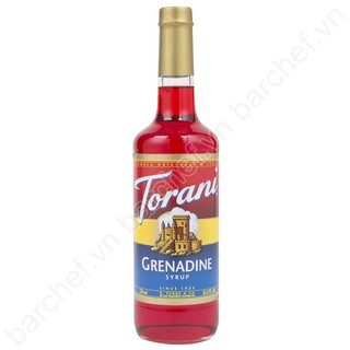Sirô lựu - grenadine syrup torani 750ml