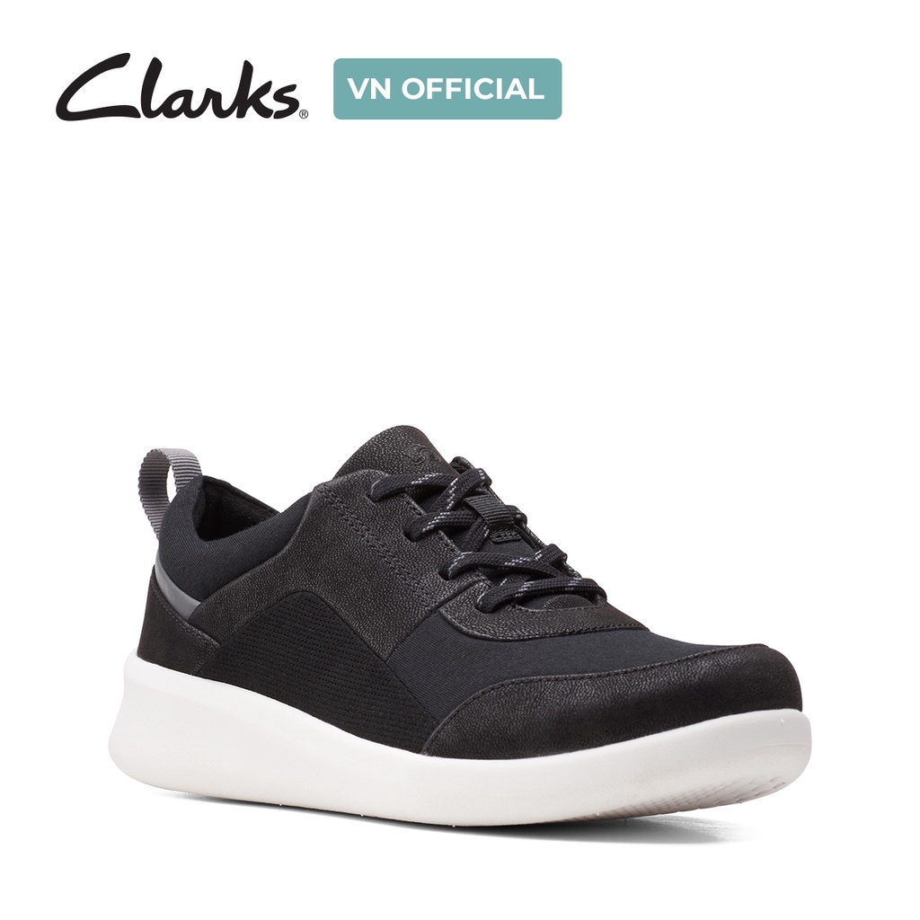 Giày thể thao Nữ CLARKS Sillian2.0 Kae màu Đen