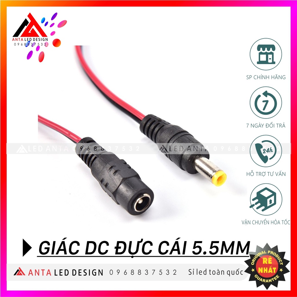 Giác Dc Đực Cái 5.5Mm