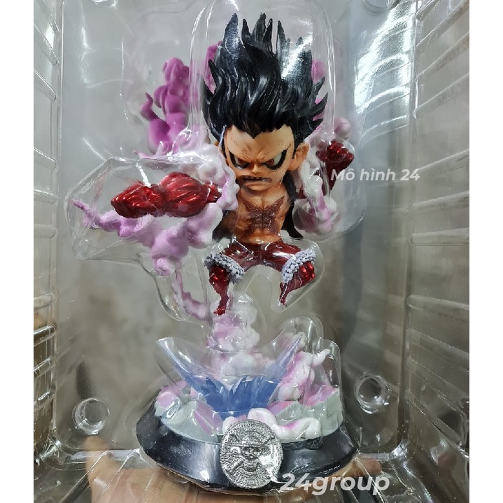 MÔ HÌNH LUFFY SNAKE MAN GEAR 4 CHIBI GK monkey D Luffy fig one piece manga vua hải tặc