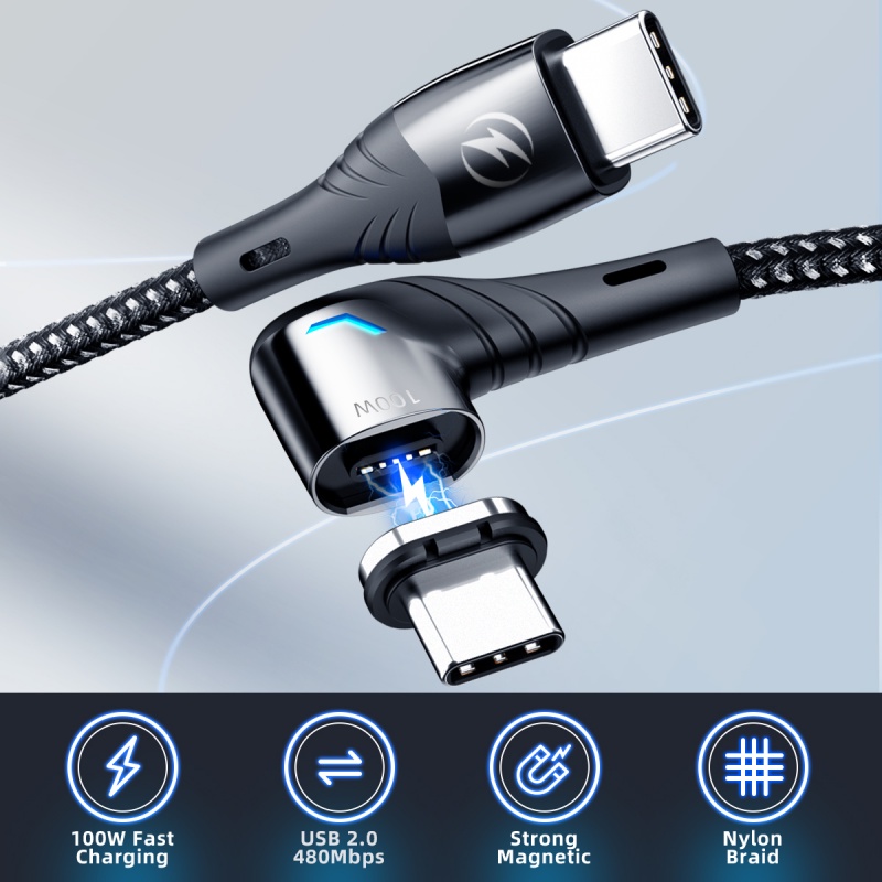 Cáp sạc nhanh HdoorLink 5A PD 100w type-C sang USB cho tablet / điện thoại / máy tính