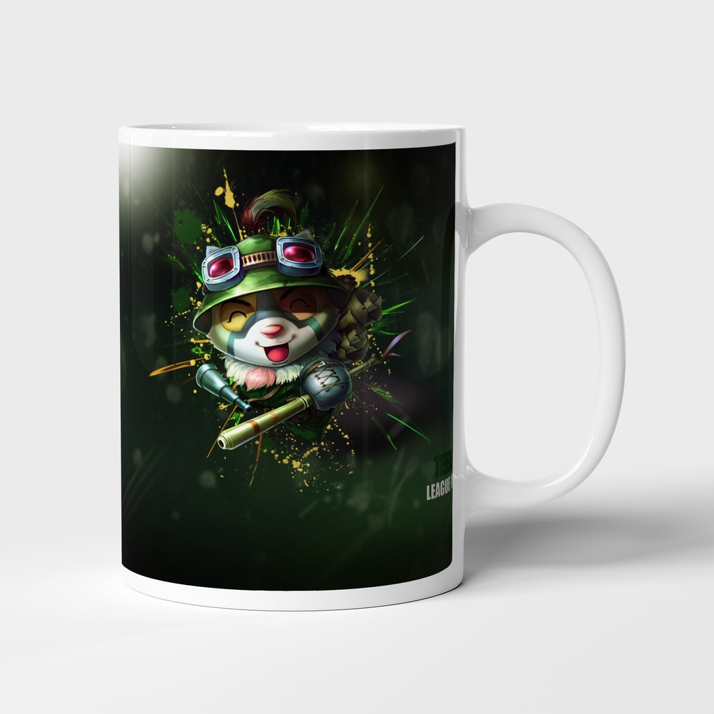 Cốc uống nước League of Legends, ly in hình TEEMO - Mẫu 1