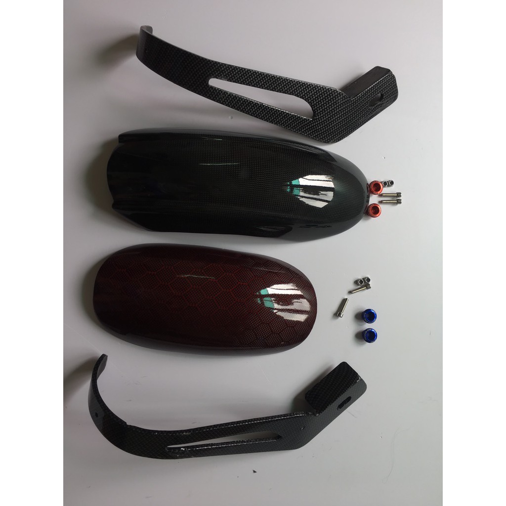 Chắn bùn siêu cao cấp abm sợi các bon nguyên khối.   chất độ bền cao cấp ex150 , winner , z1000