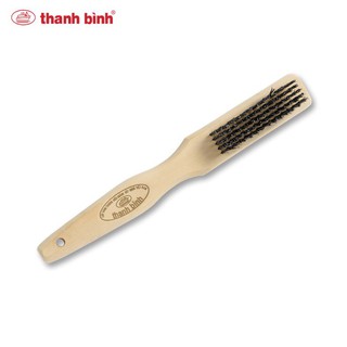 Bàn Chải Sắt Đánh Rỉ 5 hàng Thanh Bình - Dụng cụ đánh rỉ sét cán gỗ - Sử dụng để chà tường, bề mặt kim loại