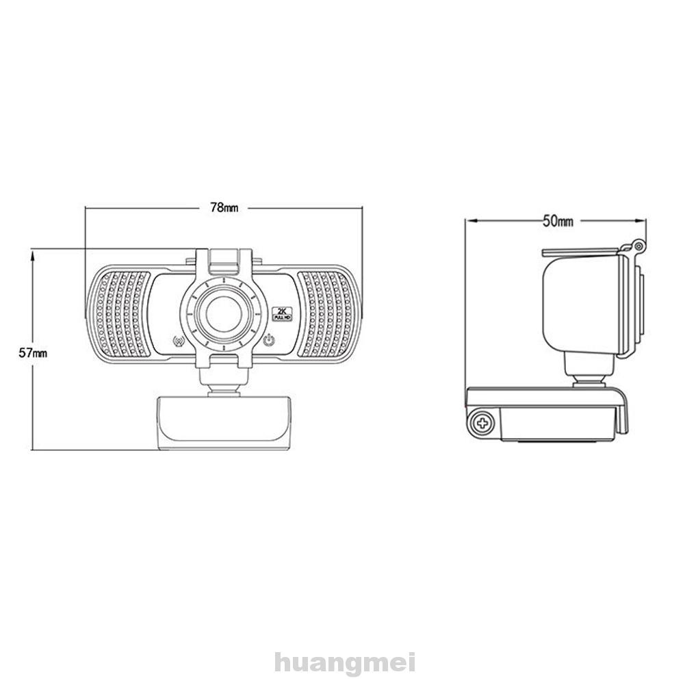 Webcam HD 2K 4MP 30fps kèm micro hỗ trợ giảng dạy/phát trực tiếp | BigBuy360 - bigbuy360.vn