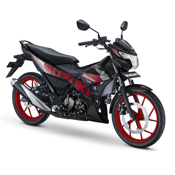 Tem Đỏ Đen Xám 2020 Mâm Đỏ - Raider FI, Satria FI