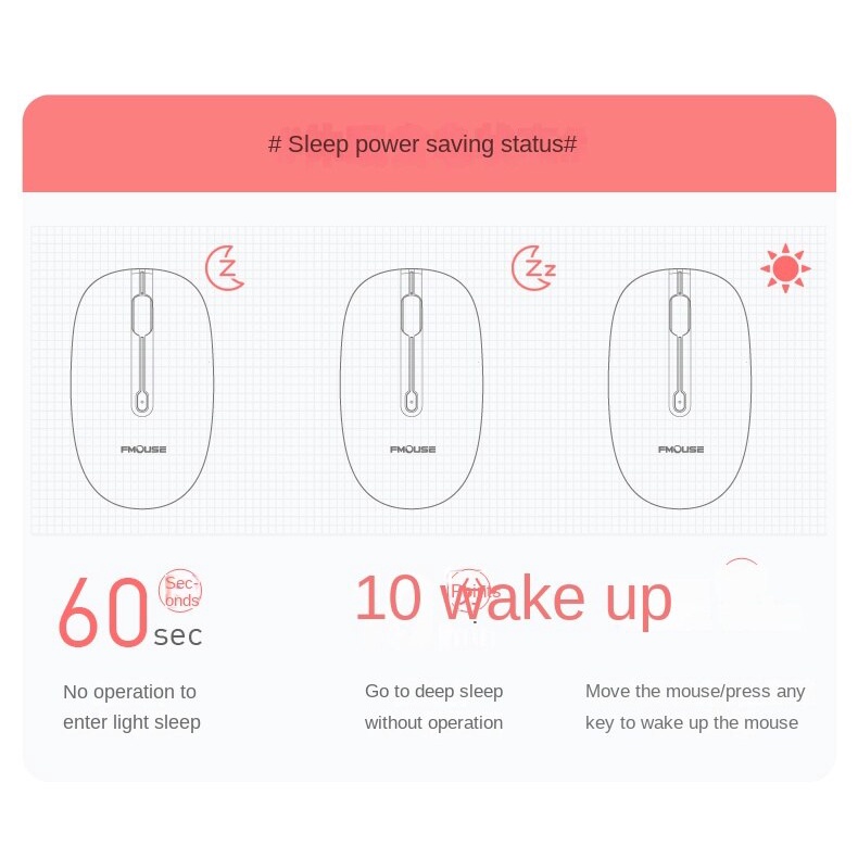 Chuột Không Dây Bluetooth 5.1 Tiger Cat M101 Dễ Thương Dành Cho Máy Tính Bảng