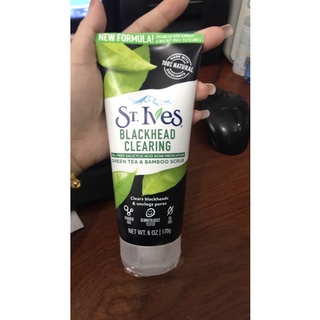 Tẩy da chết st.ives green tea & bamboo scrub 170g