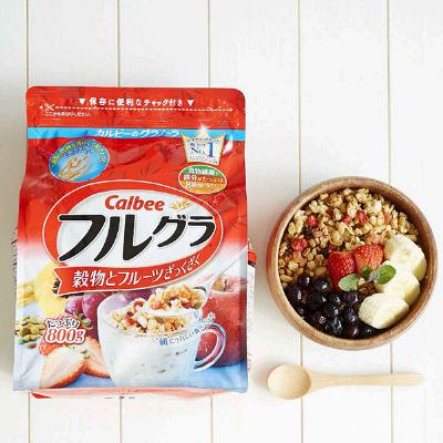 Ngũ cốc Calbee 800g date mới nhất