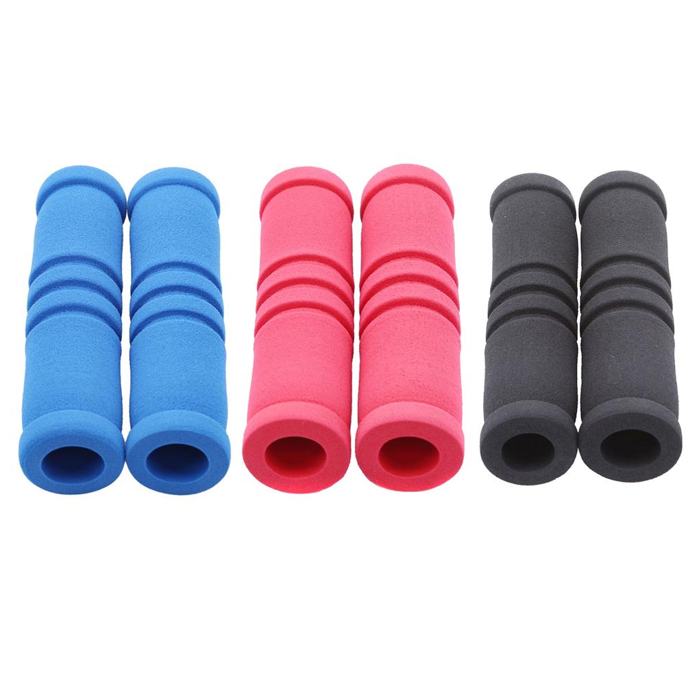 1 Cặp Vỏ Bọc Tay Lái Xe Đạp Leo Núi Bằng Bọt Biển Chống Trượt ff86