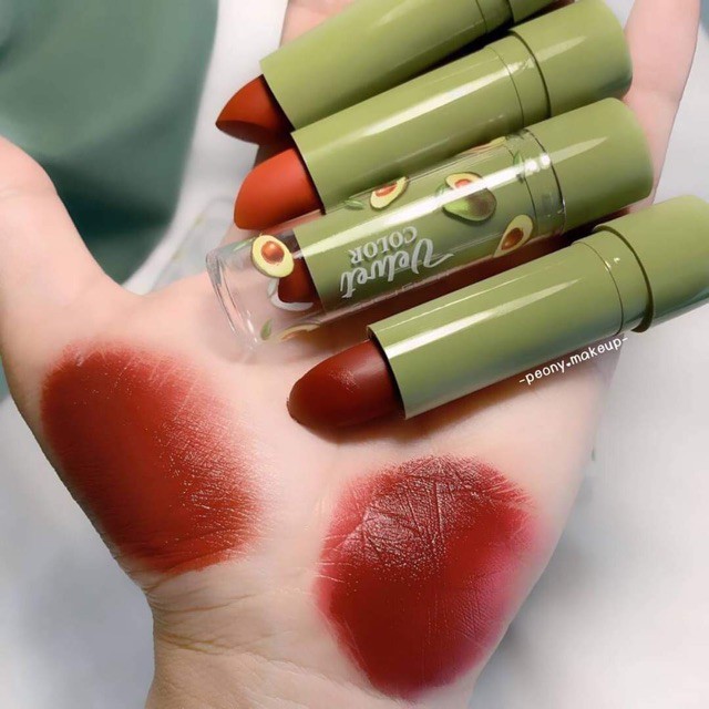 Son thỏi lì BƠ nội địa matte lipstick tông Thái 6 màu siêu cưng sỉ tốt NGỰA BEAUTY