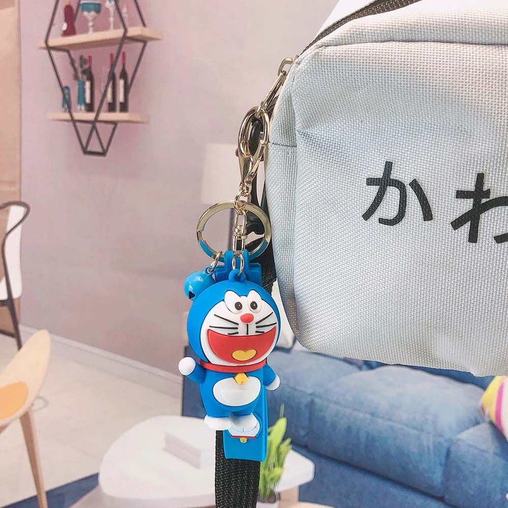 Móc khóa hình nhân vật Doremon dễ thương sáng tạo thích hợp làm quà tặng
