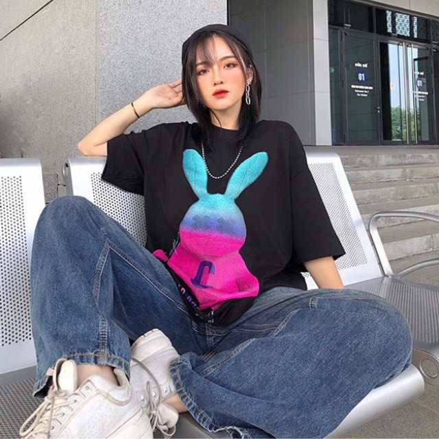 Áo Phông Nữ B.Rabbit Toy Color Tay Lỡ Form Rộng Unisex - Áo Thun Nữ Chất Cotton Dáng Dài Nhiều Màu AT011 | BigBuy360 - bigbuy360.vn