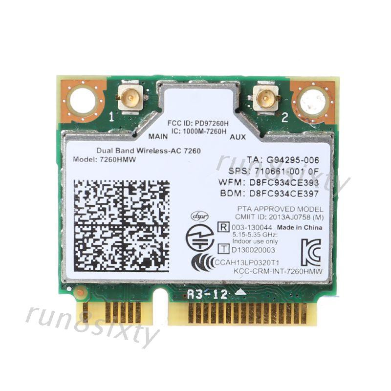 Card Mạng Không Dây Mini Pci-e Wifi Wlan 7260 7260hmw An