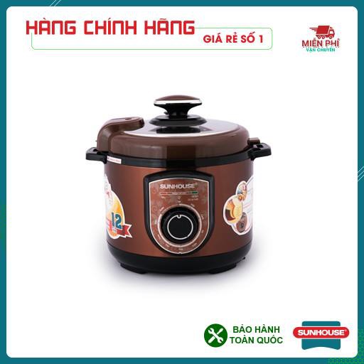 [BẢO HÀNH TOÀN QUỐC]Nồi áp suất điện đa năng SUNHOUSE 5lit SHD1550 cà phê