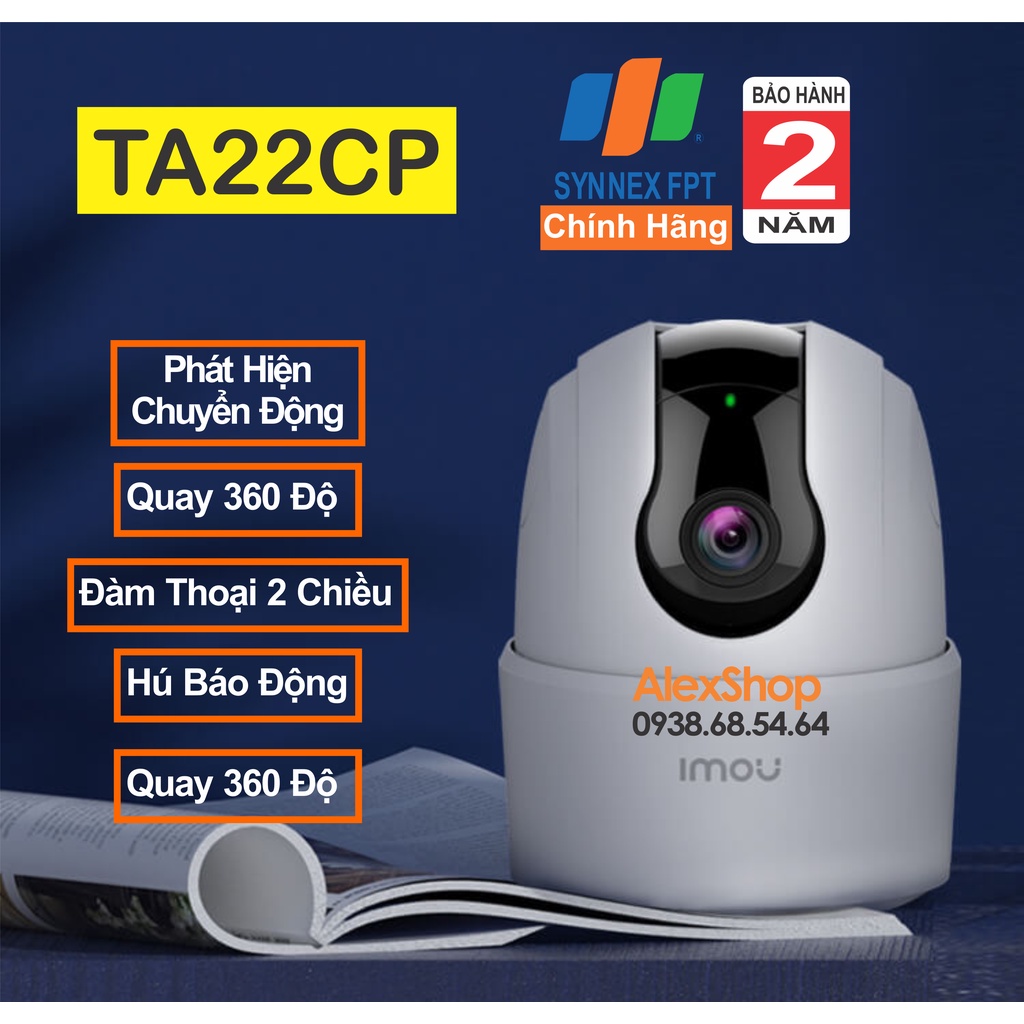[2026] Camera WiFi Imou A32 - A52 Pro/ Ranger / Mini Xoay 360, Đàm Thoại 2 Chiều, Điều Khiển App