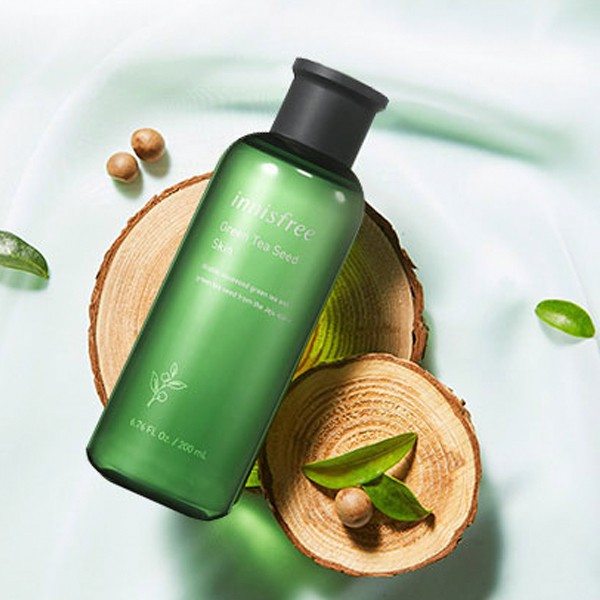 [L&V] Nước Hoa Hồng Trà Xanh Innisfree Green Tea Balancing Skin EX 200ml | BigBuy360 - bigbuy360.vn
