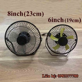 [ HÓT ] Quạt Để Bàn Mini Cắm Cổng USB 5V cao cấp