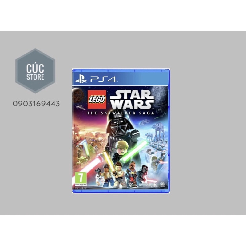 Đĩa chơi game PS4: Lego Star Wars The Skywalker Saga