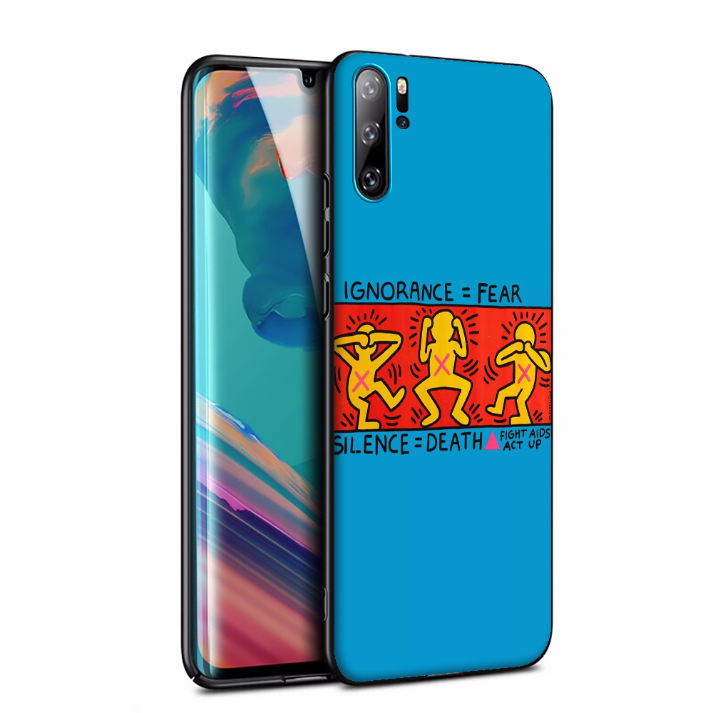 Ốp Điện Thoại Silicon Mềm Hình Keith Haring Va56 Cho Huawei Mate 10 20 30 P Smart Y9 Prime 2019 Pro Lite