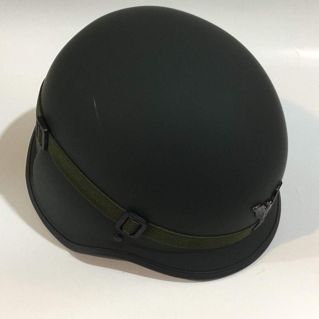 MŨ BẢO HIỂM KIỂU LÍNH ĐỨC ĐẠT CHUẨN CR-BẢO HÀNH 12 THÁNG