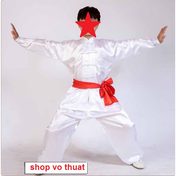 Quần áo tập thái cực quyền - tai chi từ 1m50 đến 1m70 tặng kèm đai