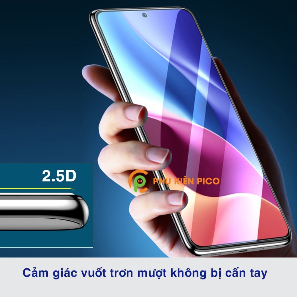 Kính cường lực Redmi K40 full màn hình viền siêu mỏng chính hãng Nillkin Amazing CP+ Pro - Dán màn hình Xiaomi Redmi K40