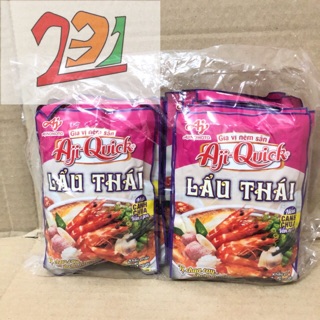 Lốc x12 Túi Gia Vị Nêm Sẵn Lẩu Thái Aji Quick 50g