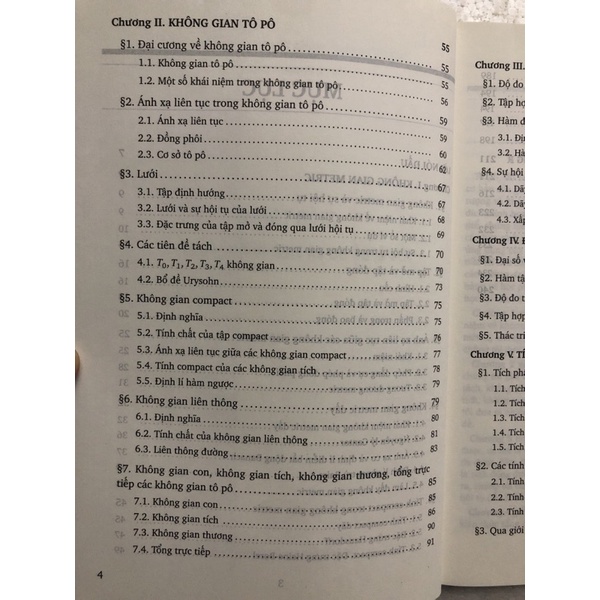 Sách - Giáo trình Tô Pô độ đo và tích phân Lebesgue