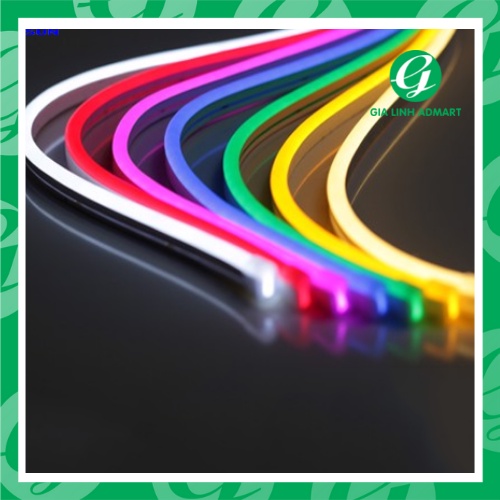 1 mét Đèn LED NEON dẻo 12V nhiều màu trang trí decor phòng ngủ, lễ tết giáng sinh