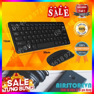 COMBO BÀN PHÍM CHUỘT KHÔNG DÂY MINI CỰC XỊN- Hàng chính hãng