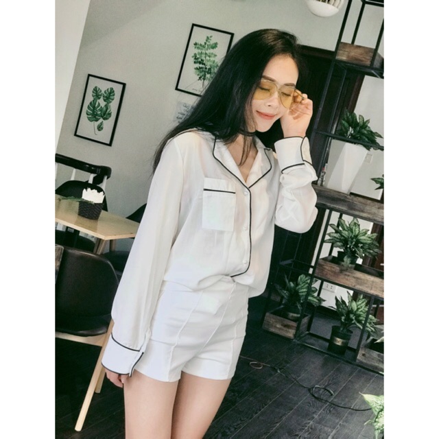 Áo sơmi pijama