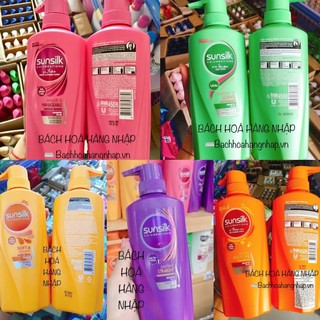 Dầu gội SUNSILK 450ml Thái Lan các màu