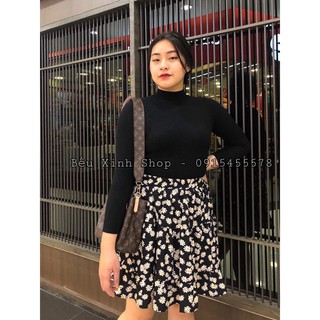 CHÂN VÁY HOA CÚC CẠP CHUN SIÊU XINH