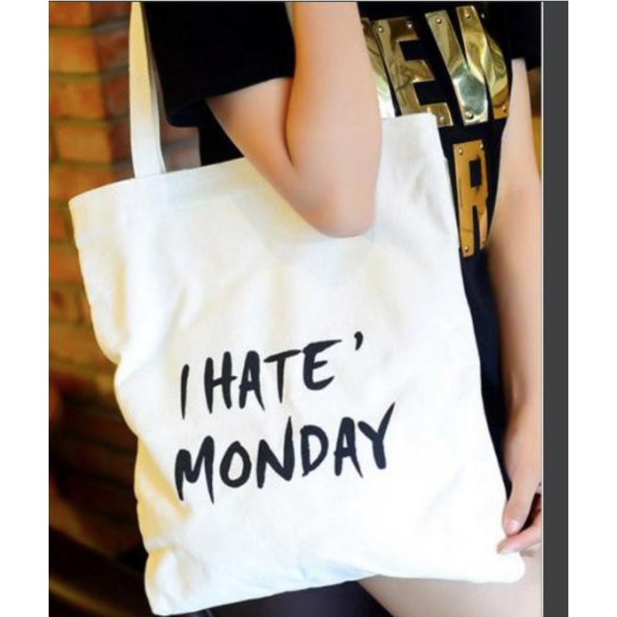 [Ảnh Thật -Vải Dày] Túi tote Vải canvas mềm Đẹp Cực Hot đựng vừa a4 tặng quà xinh