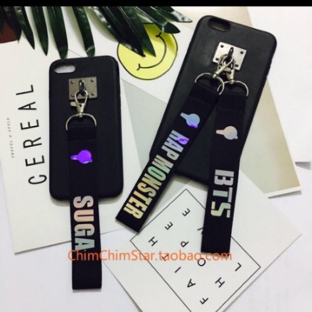 (Den Hong) Nametag bts nametag hologram bts strap bts nametag bom móc điện thoại bts