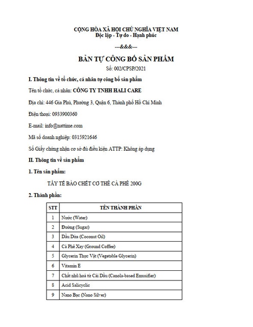 Tẩy Tế Bào Chết Body Nattime Làm Mềm Và Sáng Da