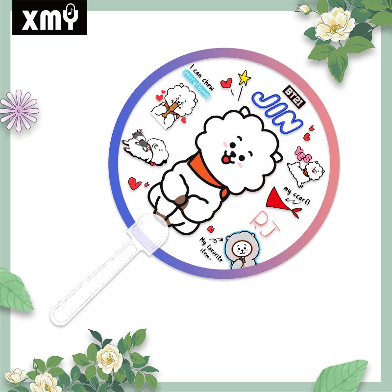 quạt nhựa trong BT21-TATA, RJ, SHOOKY