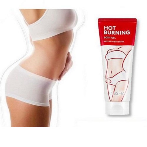 Kem Tan Mỡ Bụng Missha Hot Burning Perfect Body Gel 200ml Hàn Quốc Chính Hãng - Gel Massage Giảm Thon Gọn Eo