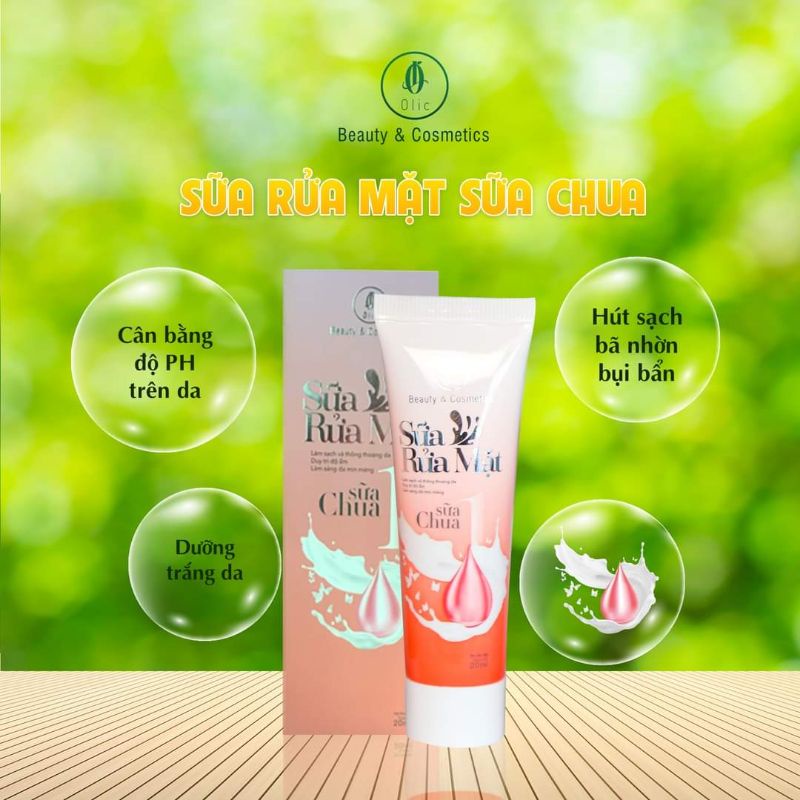 SỮA RỬA MẶT SỮA CHUA OLIC - trắng da, mờ nán | BigBuy360 - bigbuy360.vn