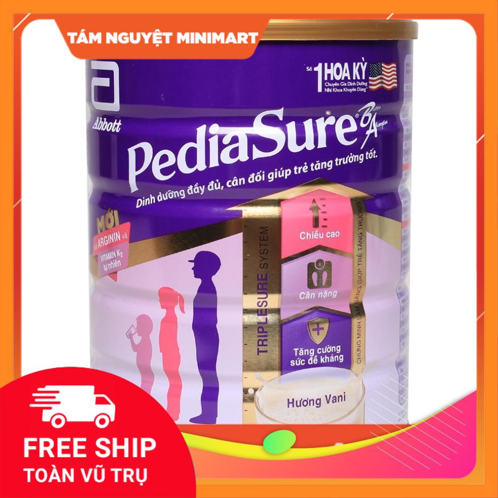 Sữa bột Pediasure 850g Vani