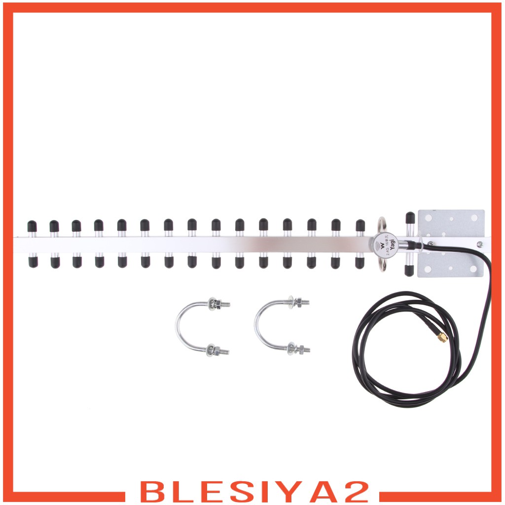 thumbnail image 2 of TECHTOO 2.4GHz 18dBi HIGH GAIN YAGI ANTENNA AND 2 X 15' RG58 COAXIAL 2 of 14