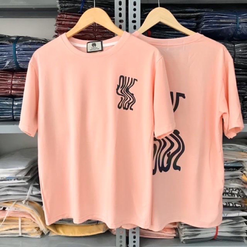 Áo Thun Unisex SWE LÀN SÓNG G495, Tay Lỡ Form Rộng