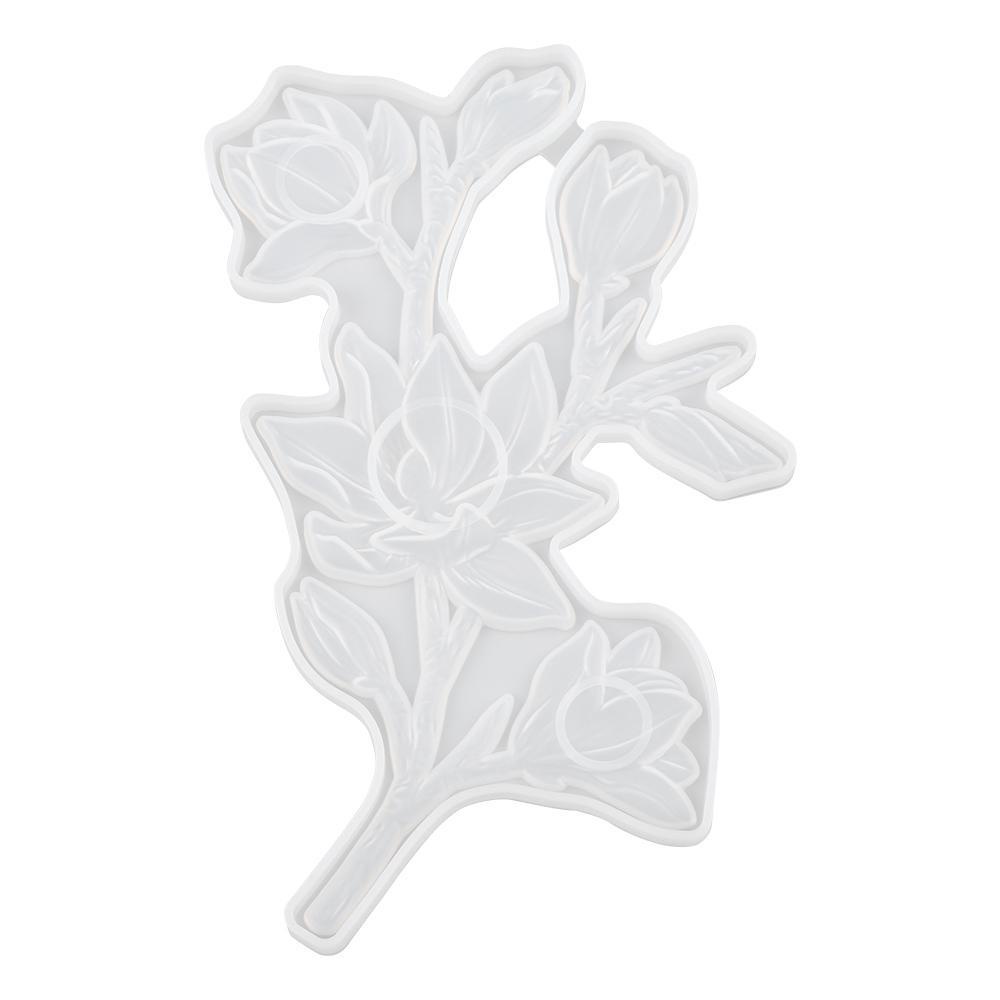 KUNHEV Khuôn Silicone Hình Lục Giác Làm Mặt Dây Chuyền Thủ Công