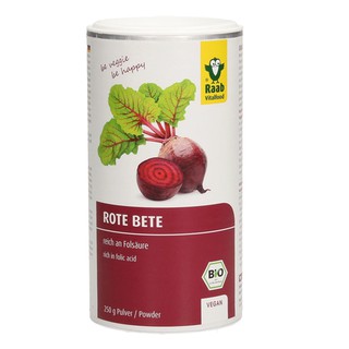 Bột củ dền hữu cơ Rote Bete pulver Vital Raab 250g